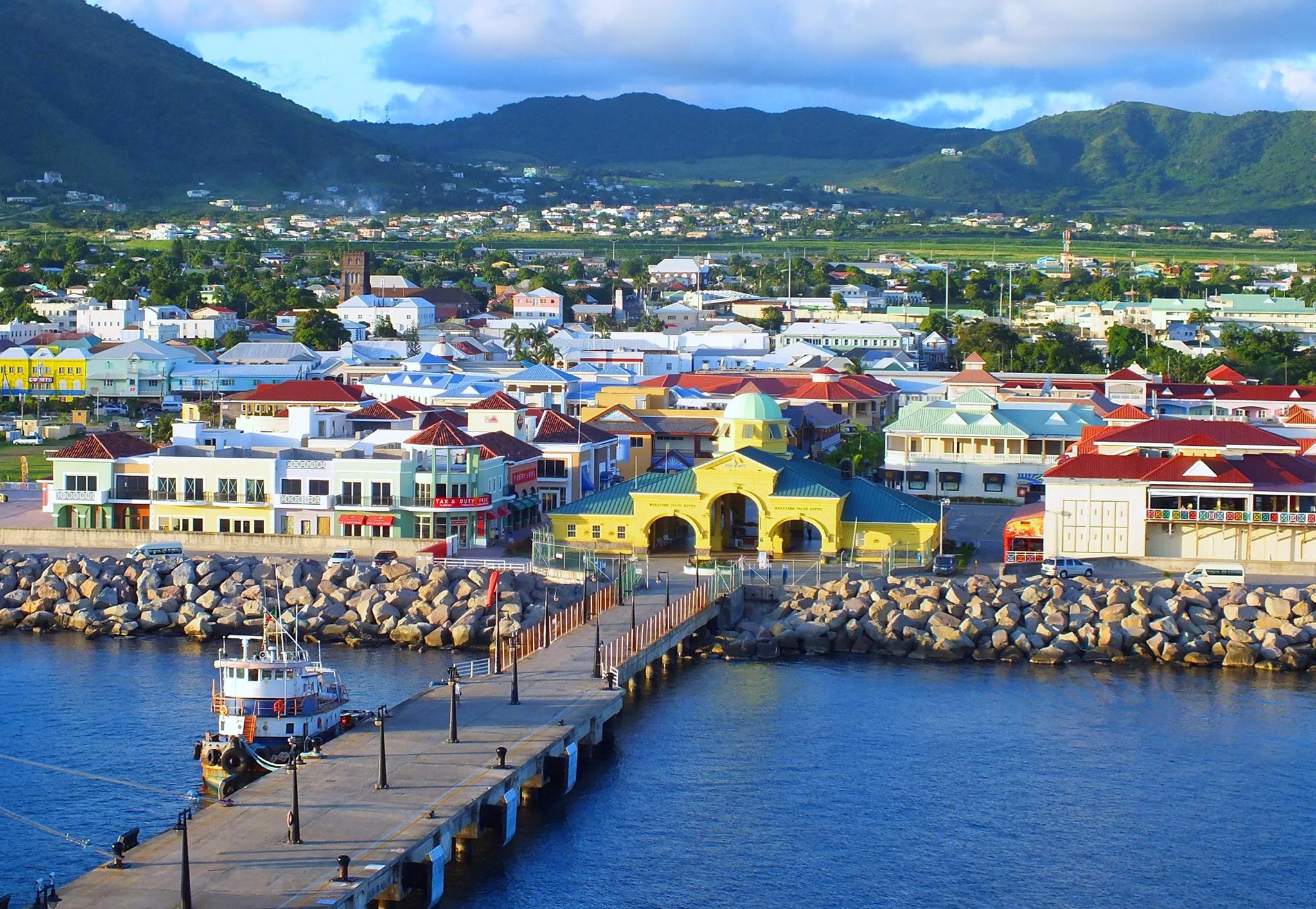 Port Zante cruise terminal in Basseterre, St Kitts