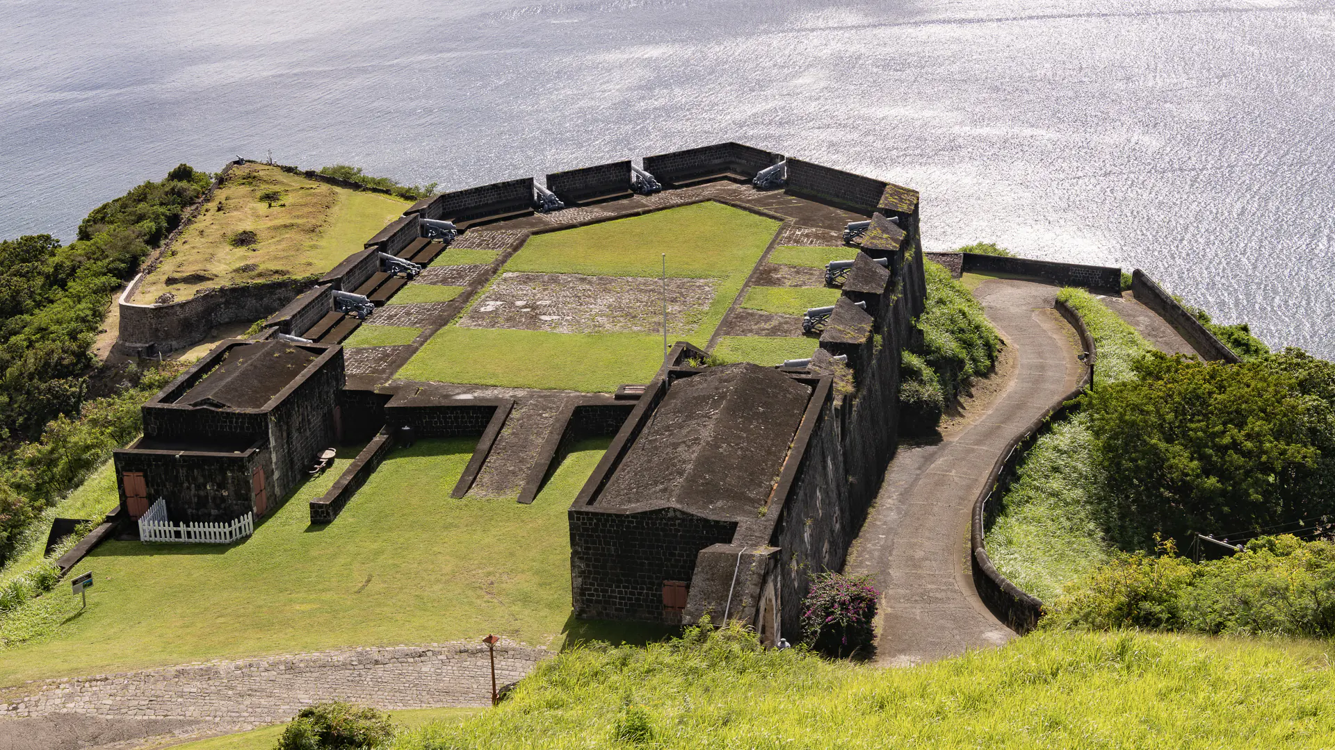 Brimetsonte Hill Fortress St Kitts